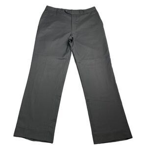 Sam’s Tailor Men’s Gray Dress Pants 34x28 Flat Front Suit Trousers